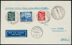 1940, ABA-Flug Rom-Locarno