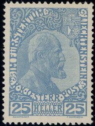 1916, 25H ultramarin, 500.-Automatically generated translation:1916, ...