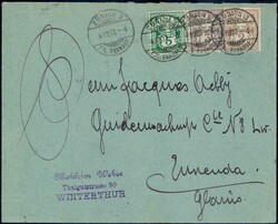 1862/1900, Sitzende, Stehende, Ziffermuster, UPU, Album mit teils ...