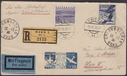 4745: Österreich - Flugpostmarken