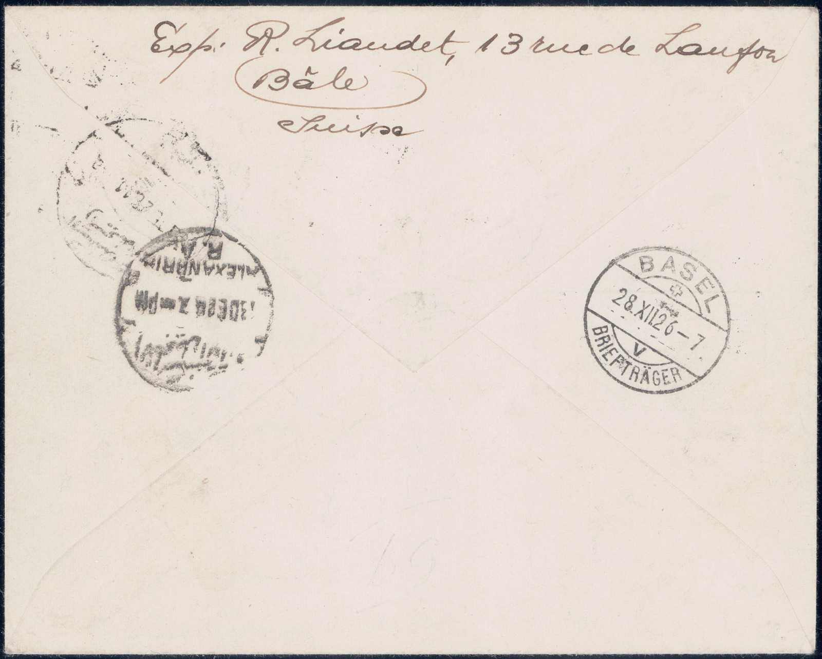 Image 3 for lot number 1314 for 15th Pilatusmail-Auktion