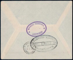 Paraguay 1932, Brief der 1. SüdamerikafahrtAutomatically generated ...