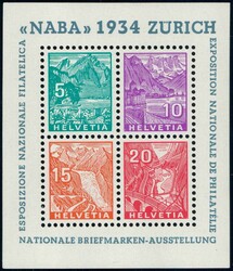 1934, NABA-Block, postfrisch, 900.-