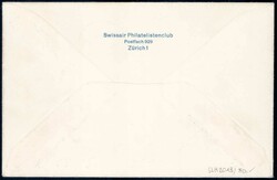 1958/59, Erstflüge Warschau-Zürich und Zürich-Warschau, 2 illustr. ...