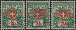1927, Serie ohne Kontrollnummer (3), Befund Eichele, 750 ...