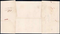 1848, Vorphilabrief von Wien nach Wohlen, div. Stempel und ...