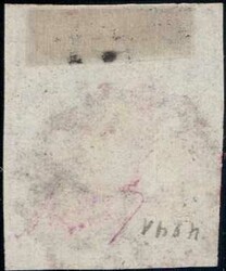 Zürich 6, waagrechte Unterdrucklinien, Type II, farbfrisch, voll- ...