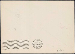 Liechtenstein Dampfer Europa 14./15. Juni 1933, Brief ab Triesenberg ...