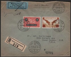 Flugpost, 21 ältere Belege, dabei bessere FrankaturenAutomatically ...