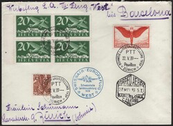 Flugpost, 22 ältere Belege, dabei bessere FrankaturenAutomatically ...