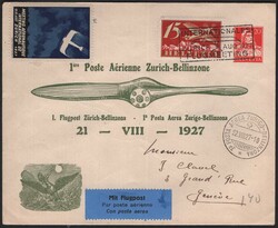 Flugpost, 29 ältere Belege, dabei bessere FrankaturenAutomatically ...