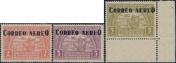 1932, Ausgabe der SCADTA für Kolumbien mit Aufdruck "CORREO AERO", ...