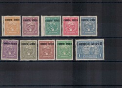 1932, Ausgabe der SCADTA für Kolumbien mit Aufdruck "CORREO AERO", ...