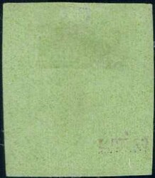 Genf 5c Grosser Adler, gelbgrün, farbfrisch, allseits breitrandig, ...