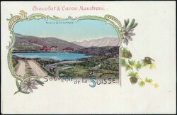 Schokolade, Album mit div. alten Ansichtskarten, dabei Lithos, meist ...