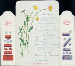 Menu, Lot von 10 Menu-Faltkarten der Firma SuchardAutomatically ...