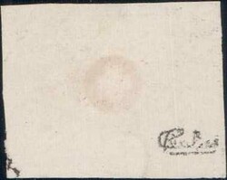 Waadt 5, farbfrisch, breitrandig, rückseitig falzhell + schwacher ...