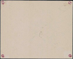 1924, Mittelholzer Persienflug Zürich-Teheran, privater Umschlag, ...