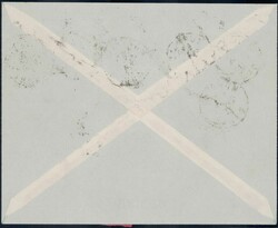 1927, NHORA-Erstflug Chaux-de-Fonds nach Lausanne, sauberer Brief ab ...