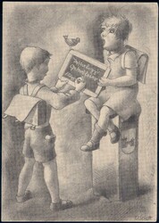 Flugpost 1924/27, 4 saubere Karten mit FlugpostvignettenAutomatically ...