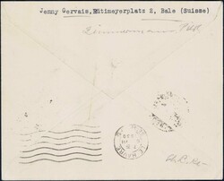 Flugpost, gutes Lot von 13 sauberen Belegen, dabei hohe Frakaturen, ...