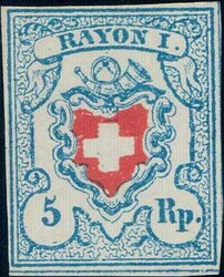 Type 34 C1/RO, farbfrisch, voll- bis breitrandig, in ungebrauchter ...