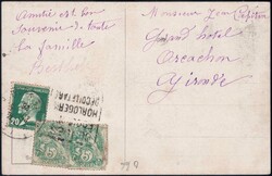 Schokolade, Album mit div. alten Ansichtskarten der Firma CHOCOLAT ...