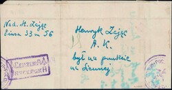 Pfadfinder: Polen Warschau Aufstand 1944, Brief adressiert an ein ...