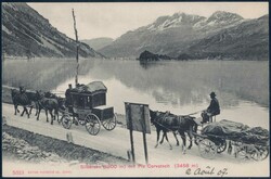 Postkutschen, 12 ältere AnsichtskartenAutomatically generated ...