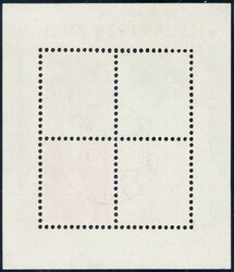 1934, NABA-Block, Sonderstempel, 750.-