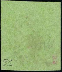 Genf 5c Grosser Adler, gelbgrün, farbfrisch, voll- bis meist ...