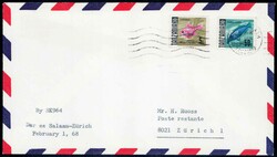 1968, Erstflug Dar es Salam-Zürich, SLH 130.-Automatically generated ...