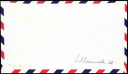 1973, Swissair Erstflug Lagos-Zürich, SLH 200.-Automatically ...