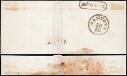 Schiffspostbrief, 9Kr blau auf Brief von COL LLOYD DA TRIESTE nach ...