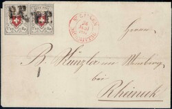 Typen 31 + 32, farbfrisches, voll- bis meist breitrandiges Paar auf ...