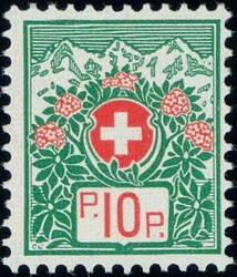 1934, 10c geriffeltes Papier, ohne Kontrollnummer, 250.-Automatically ...