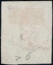 Zürich 4, waagrechte Untergrundlinien, farbfrische und saubere Marke ...