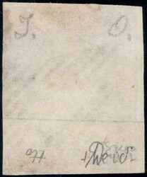 5Rp braunorange, farbfrische Marke, breitrandig, blaue Eidg. Raute, ...