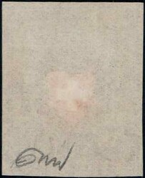 Type 12, farbfrische Marke in ungebrauchter Erhaltung, vollrandig, ...