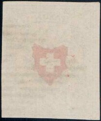 Type 17 B3/LO, farbfrisch, breitrandig, sauber entwertet mit Eidg. ...