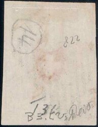 Type 36 B3/LU, farbfrisch, breitrandig, sauber entwertet mit Eidg. ...