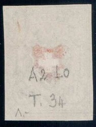 Type 34 A2/LO, farbfrisch, voll- bis breitrandig, Befund Renggli, 440 ...