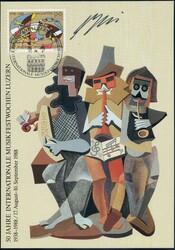 5655: Schweiz - Autographen