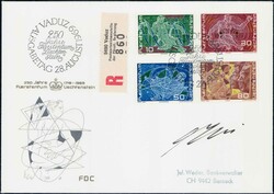 4175000: Liechtenstein Marken - Autographen