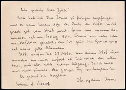 1946 (04.02.) Militär-Interniertenlager Schaan, Liechtenstein. 40 Rp ...