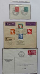 Alle Welt, Posten von Maschinen- und Sonderstempel meist sauber ...