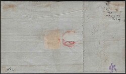 Waadt 5, farbfrisch, voll- bis breitrandig auf Faltbrief von Genf ...