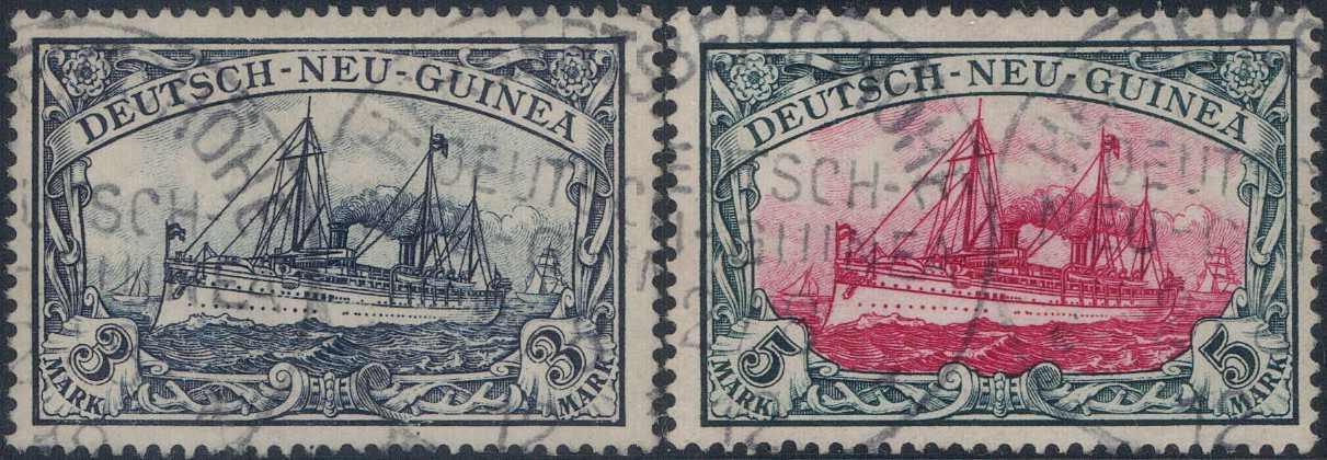 Neu-Guinea 1900, Serie Kaiseryacht (13), Mi 1000.-Automatically ...