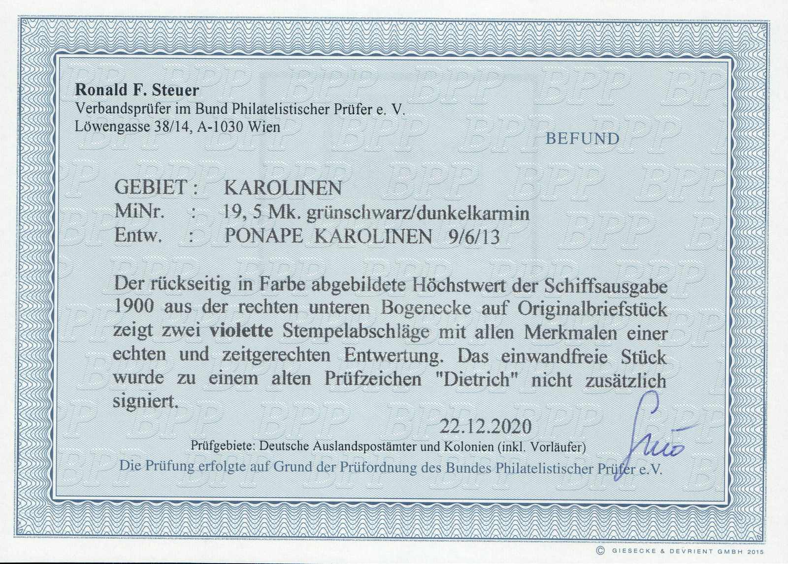 Image 1 for lot number 777 for 14th Pilatusmail-Auktion