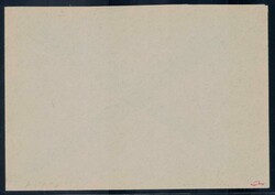 10+10c rotlila mit Abart: Doppelprägung auf sauberem Brief von ...